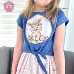 Schnittmuster Linchen Knotenkleid für Babys und Kinder A0/A4 Gr. 62 bis 156 - Sewando