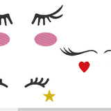 Gesichter für Kuscheltiere Stickdatei