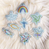 Stickdatei Kirche Taufe Kommunion, Konfirmation Set 2664