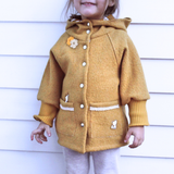 Schnittmuster Kinderjacke Tove mit Kapuze (Gr. 98–146)