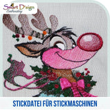 STICKDATEI - FREUNDLICHER DANCER RENTIER - Sewando