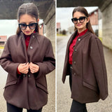 Schnittmuster Jacke ROSI – A-Linie, Stehkragen & Nahttaschen | Gr. 34–48 (PDF)