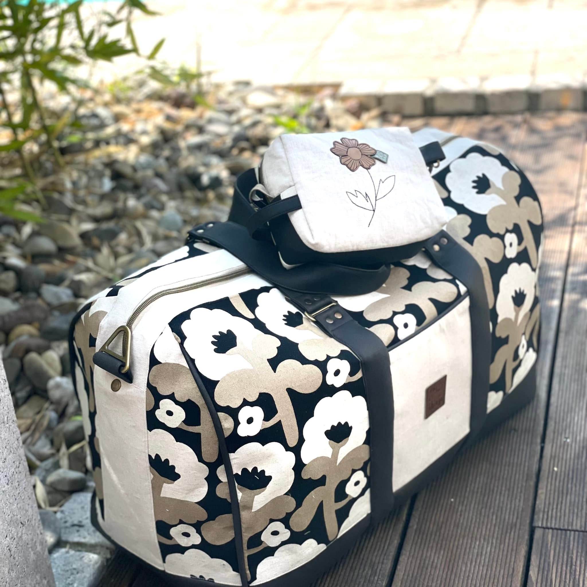 ohEddi Maxi & ohElli * Taschen - Schnittmuster - Kombi-eBook * Reisetasche plus Reise-Set - Sewando