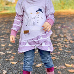 Schnittmuster Aya Pullover Kleid Gr. 80 bis 152 - Sewando