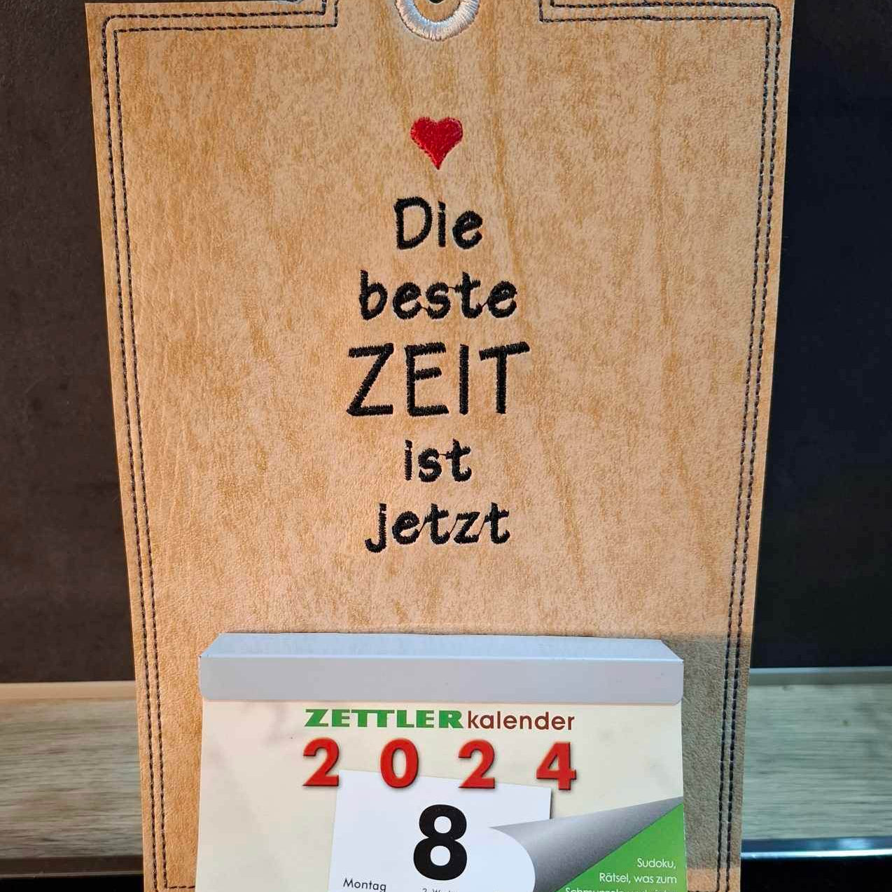 Stickdatei - 3x Spruch - Die beste Zeit ist jetzt - Sewando