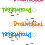 Stickdatei Schlüsselanhänger - Fahrrad & Drahtesel - Sewando