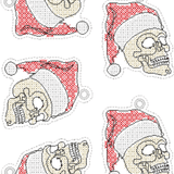 Stickdatei - Anhänger Skull / Totenkopf - Sewando