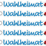 Stickdatei Anhänger "Wahlheimat"