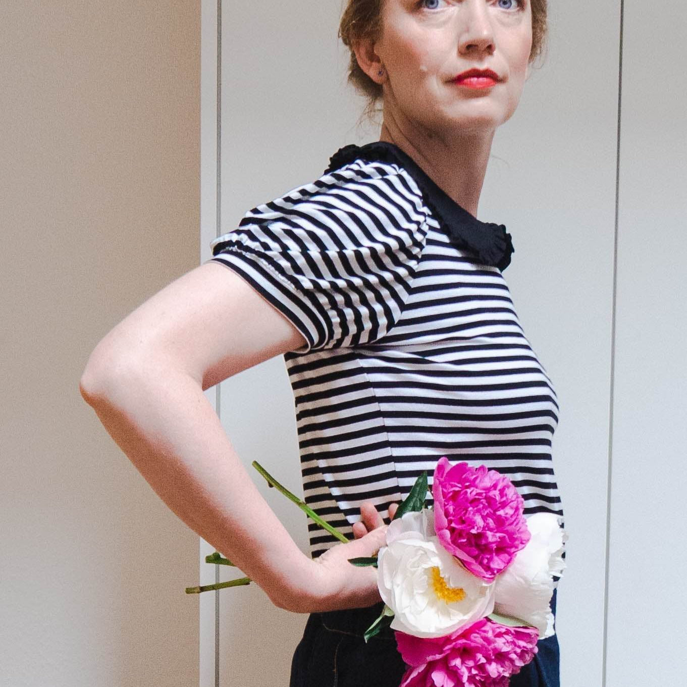Svea Top 34 - 52 add-on sewing pattern and instructions - Sewando