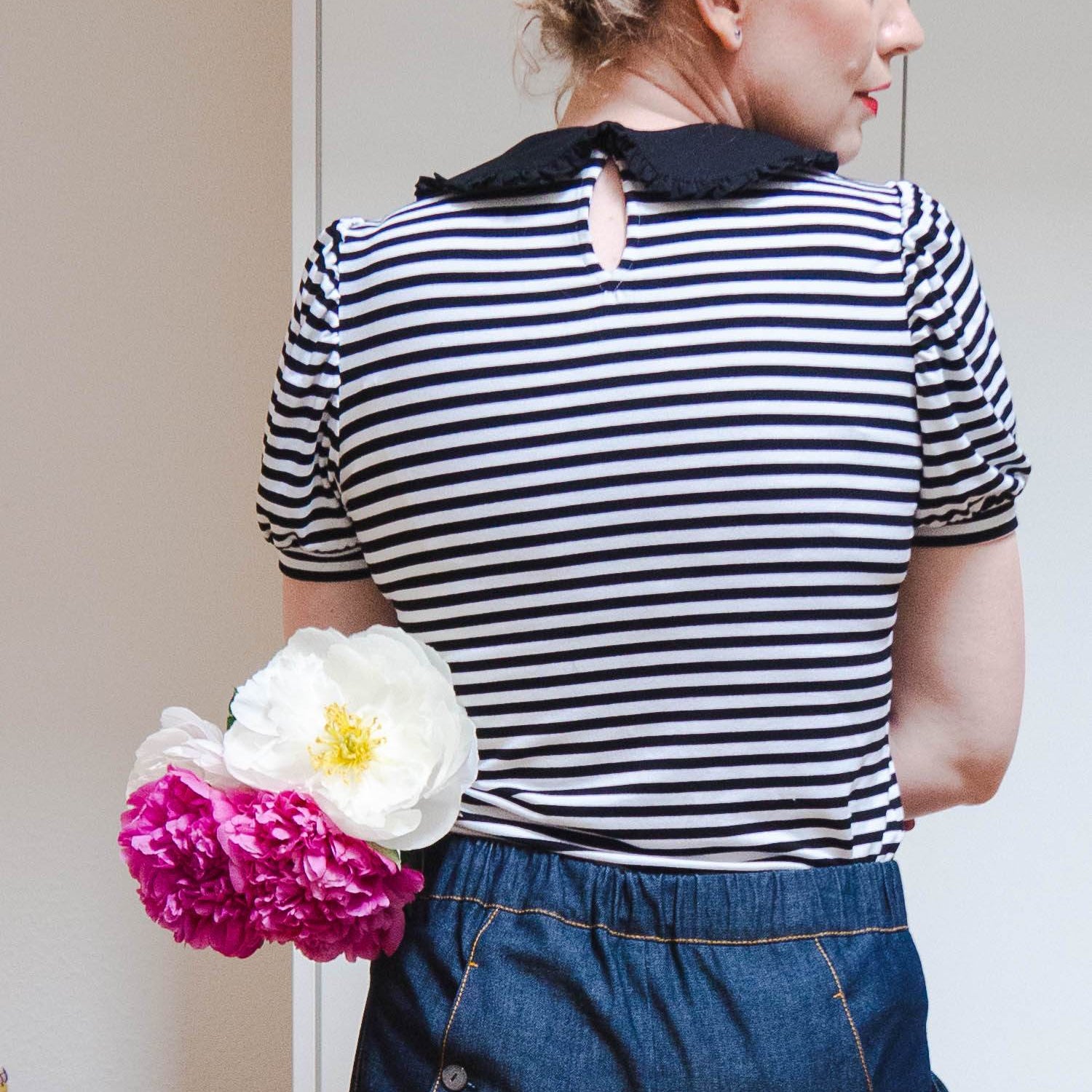 Svea Top 34 - 52 add-on sewing pattern and instructions - Sewando