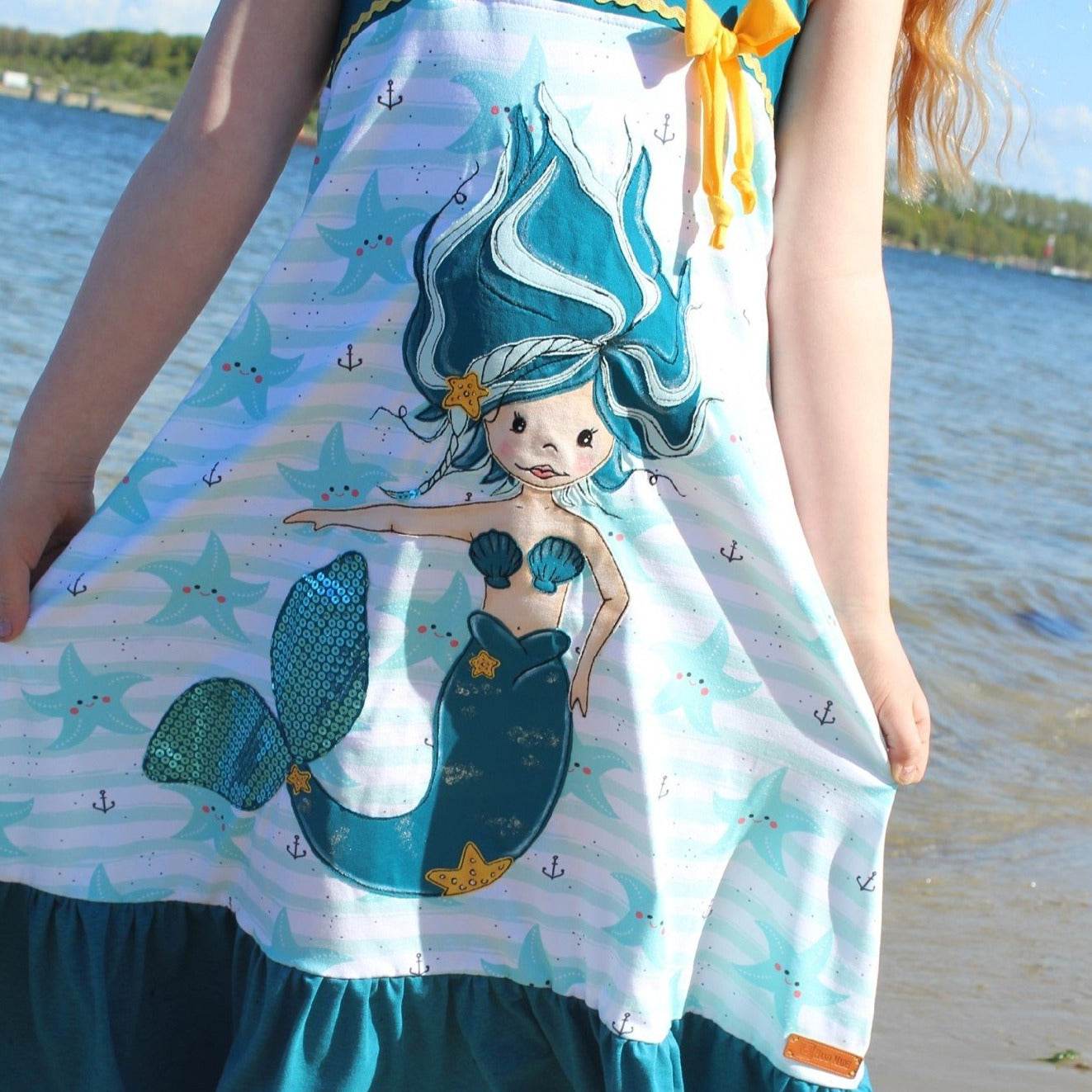 Applikationsvorlage Sweet Mermaid - Sewando