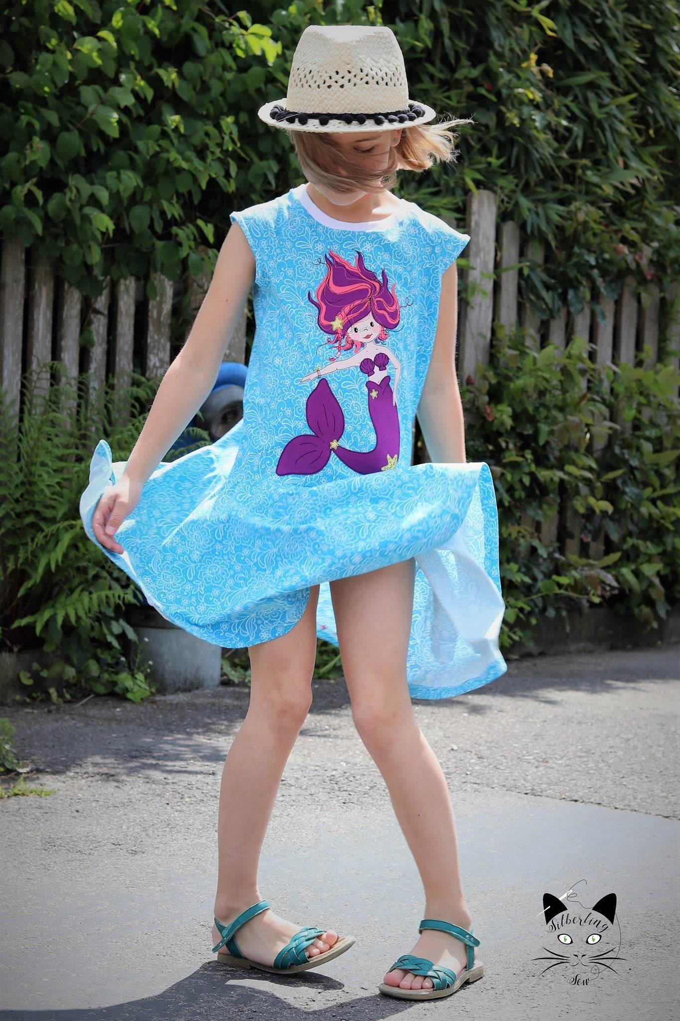 Applikationsvorlage Sweet Mermaid - Sewando