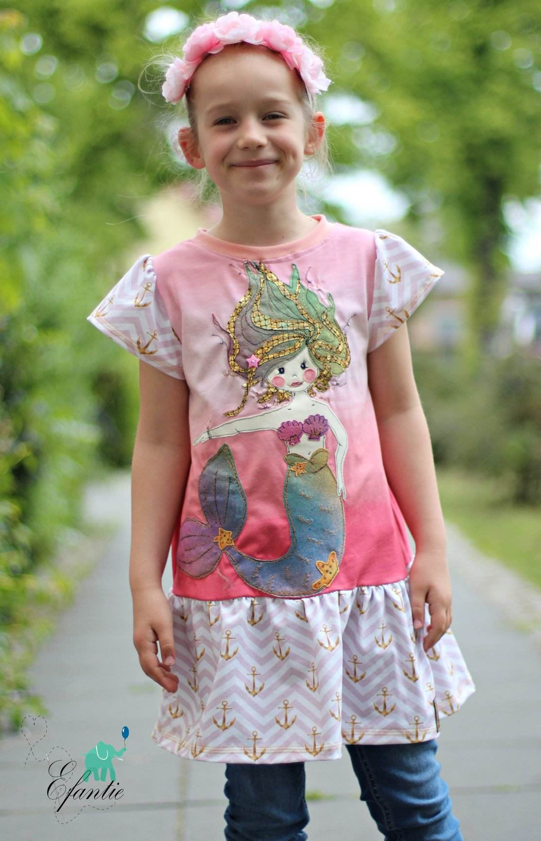 Applikationsvorlage Sweet Mermaid - Sewando