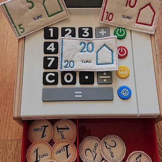 Stickdatei - Spielgeld - Sewando