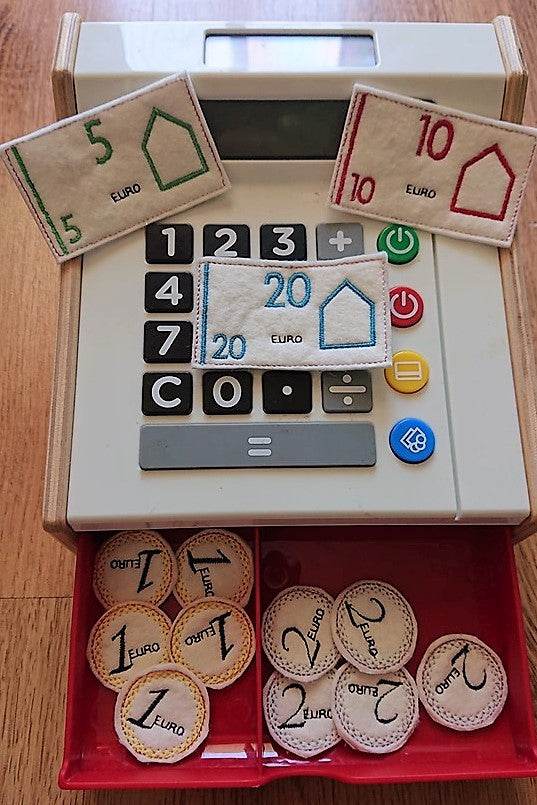 Stickdatei - Spielgeld - Sewando