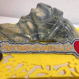 Stickdatei - Anhänger "Herzensmensch"
