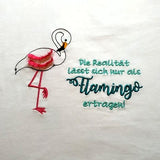 Stickdatei-Set "Fransen-Flamingo" (15 Dateien)