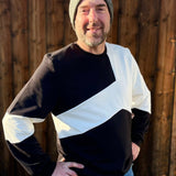 Nähanleitung und Schnittmuster Sweater Hoodie Pullover Skylar für Herren 42-60