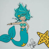 Plotterdatei Sweet Mermaid - Sewando