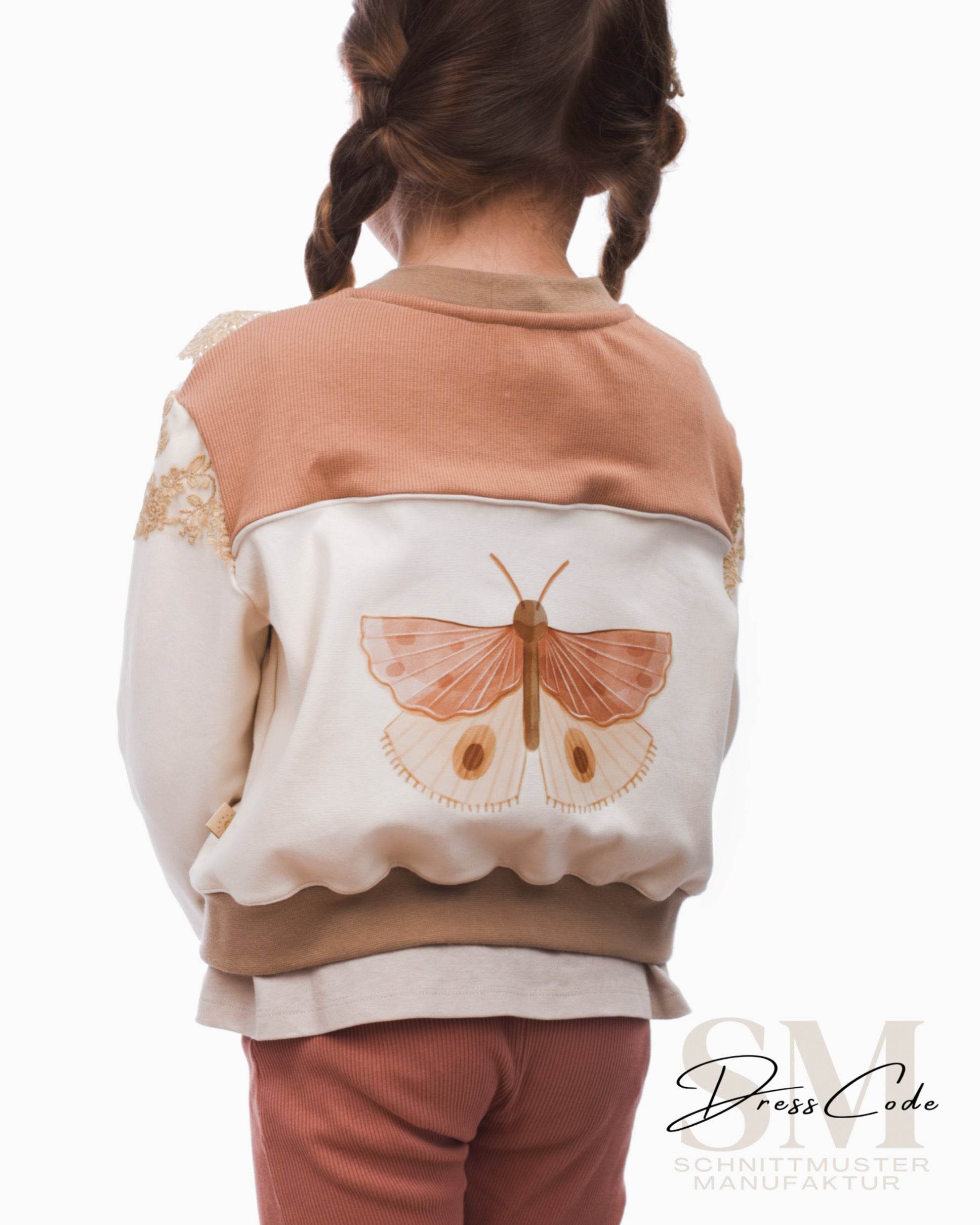 Schnittmuster Collage Jacke Debora Gr. 92-140 : - Sewando