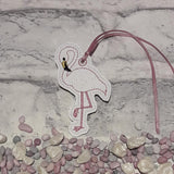 Stickdatei-Set "Fransen-Flamingo" (15 Dateien)