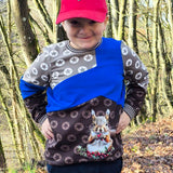 Nähanleitung und Schnittmuster Hoodie Pullover Sweater Skylar für Jungen 74-176