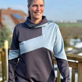 Schnittmuster Sweater Hoodie Pullover Skylar für Damen 32-48