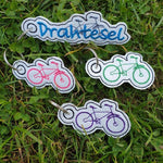 Stickdatei Schlüsselanhänger - Fahrrad & Drahtesel - Sewando