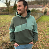 Nähanleitung und Schnittmuster Sweater Hoodie Pullover Skylar für Herren 42-60