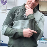 Nähanleitung und Schnittmuster Sweater Hoodie Pullover Skylar für Herren 42-60