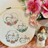 Stickdatei Sternenkind, Engel, Baby mit Flügel Set 944 - Sewando