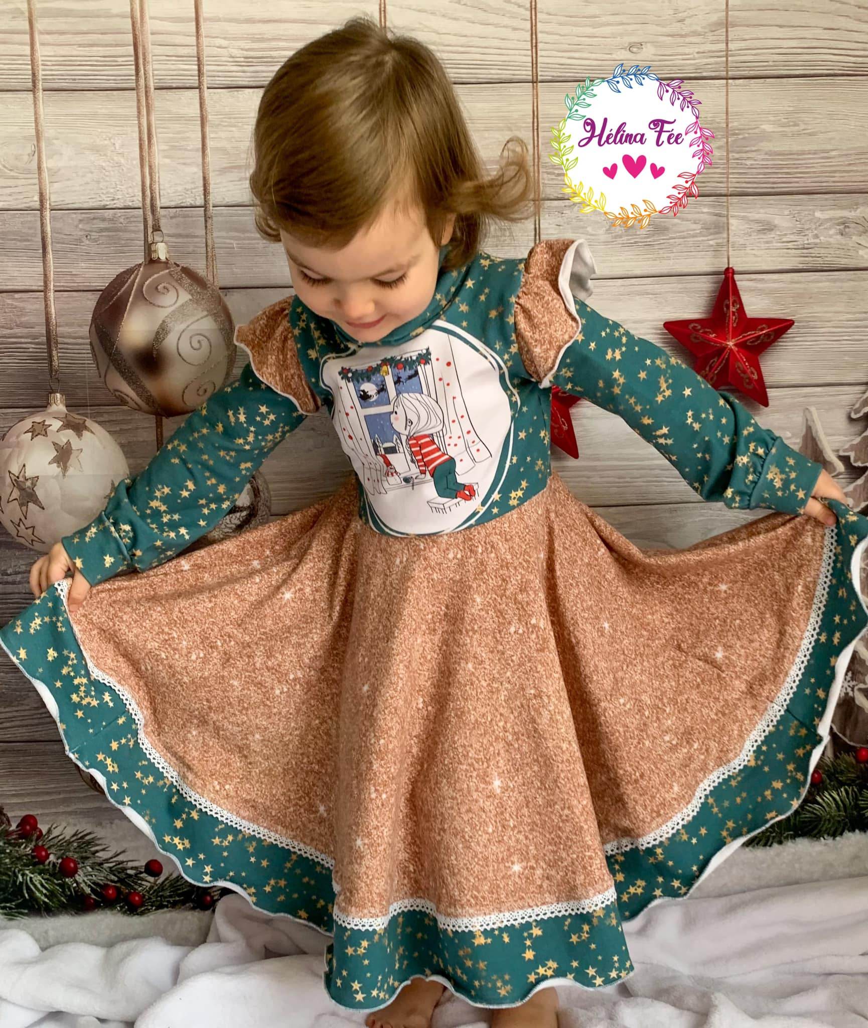 Schnittmuster Kleid Alianda Gr. 80 bis 152 - Sewando