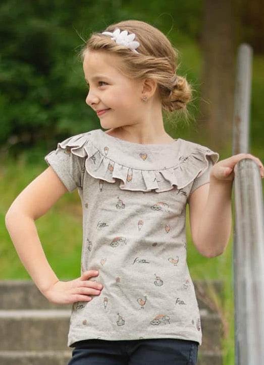 PASST GARANTIE Outfitset (3 Ebooks) Gr. 105-140 : Sonntagskind & Stadtmädchen Shirt/Top & Add on - Sewando