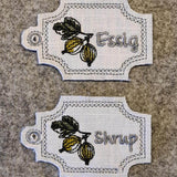 Stickdatei - Einmach-Schilder - Sewando