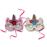 Stickdatei Maske Einhorn für den Rahmen ab 13 cm x 18 cm, Fasching, Karneval, Party - Sewando