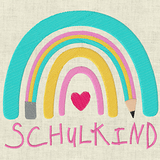 Stickdatei Schrift " Kinderschrift " ca. 25mm Set 627 Schönschrift  ABC