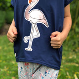Plotterdatei Frieda und Fred Flamingo - Sewando