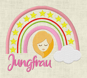 Stickdatei Sternzeichen Regenbogen Horoskop Set 643 - Sewando