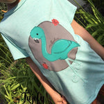 Applikationsvorlage Frieda und Fred Flamingo - Sewando