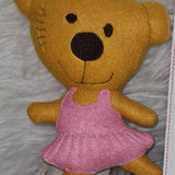 Stickdatei Ballerina Teddy In the Hoop Set 751 - Sewando