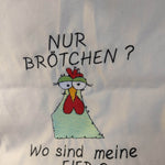 Stickdatei - Happy Stitching - Huhn - Sewando