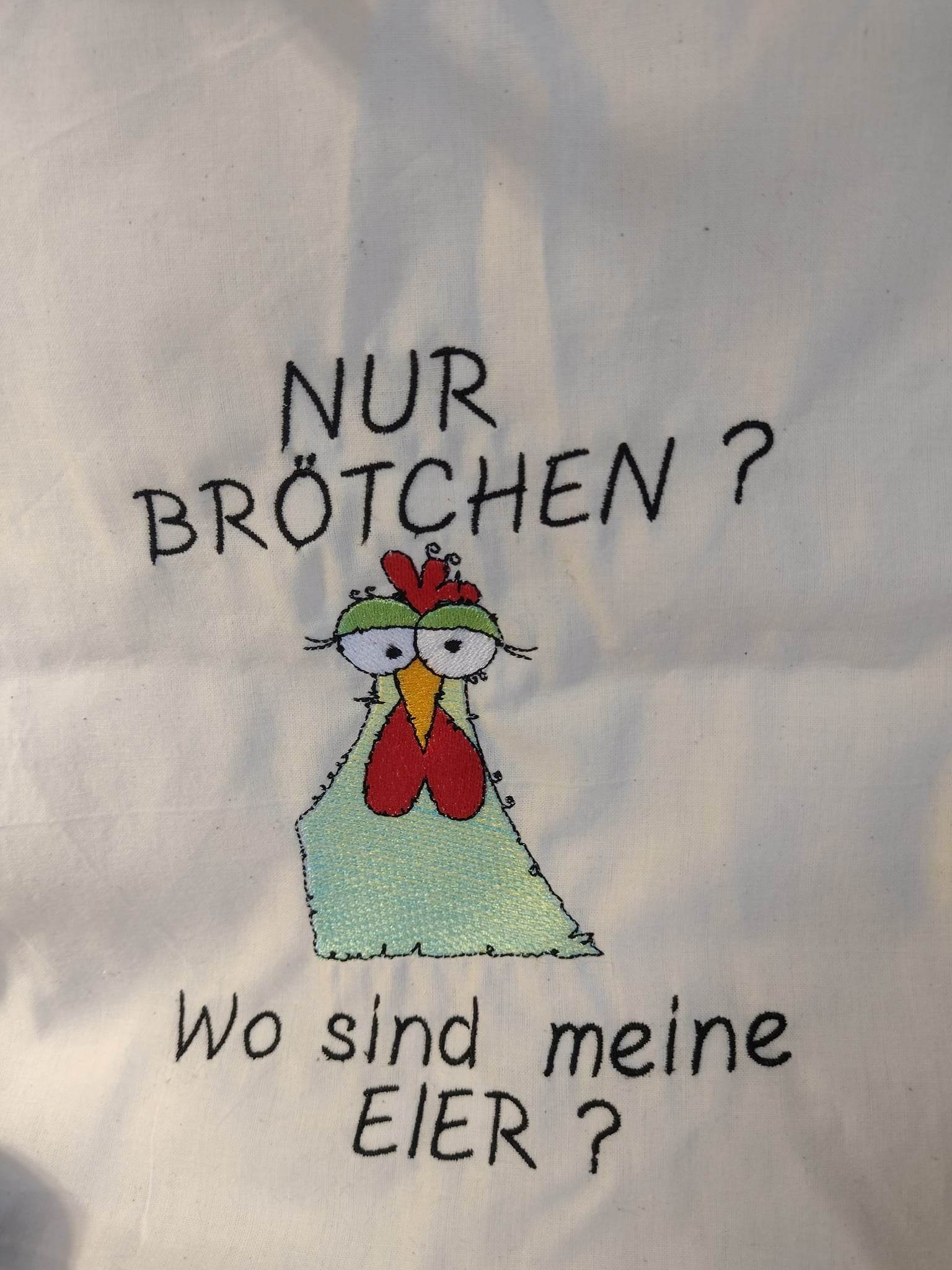 Stickdatei - Happy Stitching - Huhn - Sewando