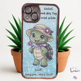 Digistamp Schildkröte Flora Sublimation, Plotterdatei, Digipaper