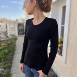"Miss Wollig" T-Shirt/Longsleeve für dehnbare Stoffe 30-46