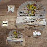 Digistamp Schildkröte Flora Sublimation, Plotterdatei, Digipaper