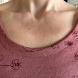 "Miss Wollig" T-Shirt/Longsleeve für dehnbare Stoffe 30-46