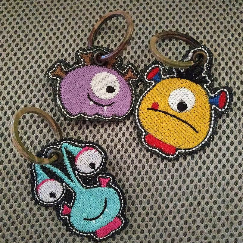Stickdatei WELTALL - Minis (7 Anhänger) - Sewando