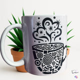 Digistamp hot chocolate, Sublimation, Plotterdatei