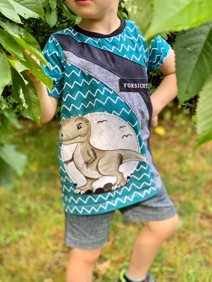 Schnittmuster Shirt Amigo Gr. 80 bis 152 - Sewando