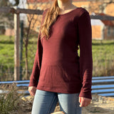 "Miss Wollig" T-Shirt/Longsleeve für dehnbare Stoffe 30-46